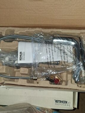 Kohler Chrome Kitchen Faucet - Single Handle Sprayer